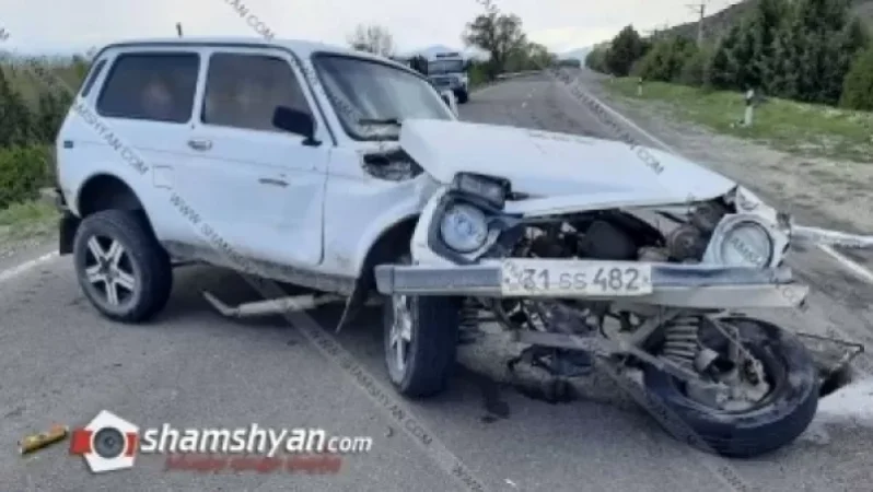 Խոշոր ավտովթար` Գեղարքունիքի մարզում. ուղևորները մարմնական վնասվածքներով տեղափոխվել են հիվանդանոց