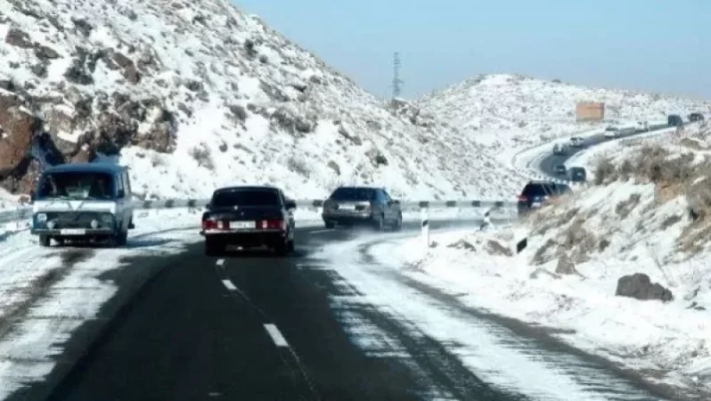 Որ հատվածներում է տեղում ձյուն. ավտոճանապարհները` Հայաստանում. ԱԻՆ