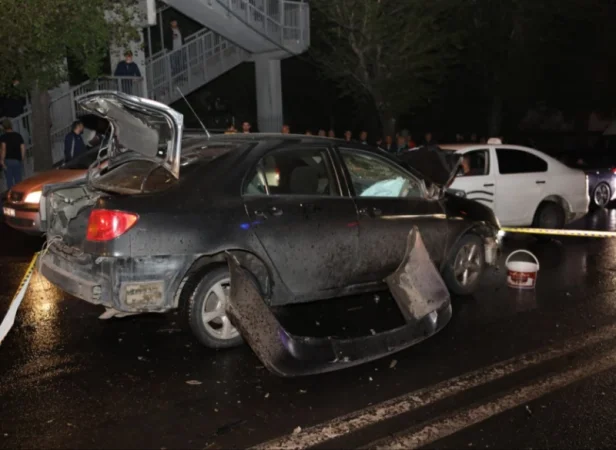 Ավտովթար-հրդեհ` Սեբաստիա փողոցում. կան տուժածներ