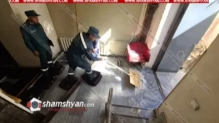 ժամից ավելի է «Մհեր Մկրտչյանի անվան» թատրոնը ջրով է ողողվել