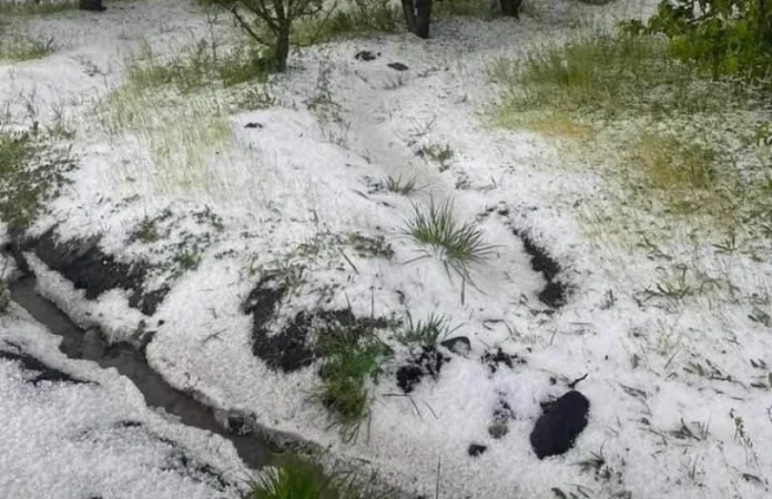 Սա ձյուն չէ, այլ կարկուտ․ Սուրենյանը լուսանկար է հրապարակել