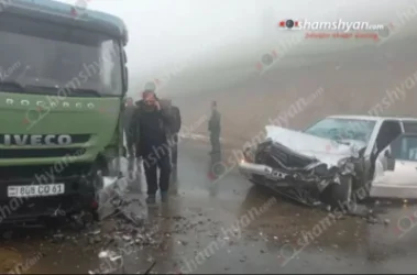 Նավուր-Ճամբարակ ճանապարհին մեքենաներ են բախվել․ 3 մարդ տեղափոխվել է հիվանդանոց