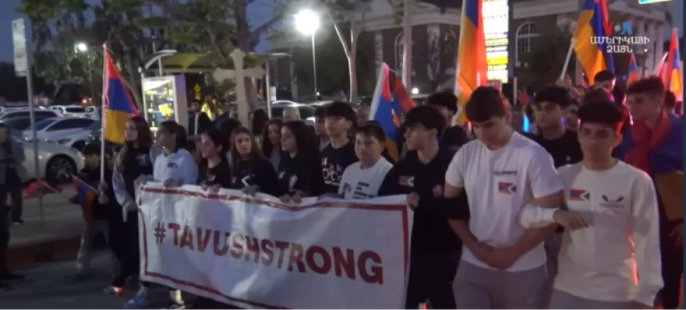 Քայլարշավ Լոս Անջելեսում՝ ի պաշտպանություն Հայաստանի
