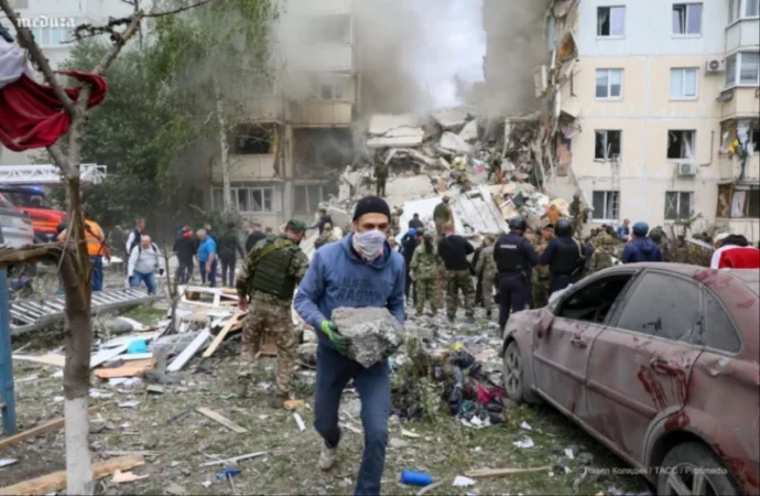 Բելգորոդում շենքի մուտքի փլուզման հետևանքով զոհերի թիվը հասել է 12- ի