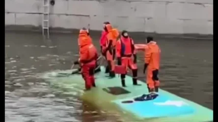 ՏԵՍԱՆՅՈՒԹ. Սանկտ Պետերբուրգում ջուրն ընկած ավտոբուսի վարորդին բերման են ենթարկել. կան զոհեր