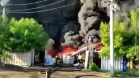 ՏԵՍԱՆՅՈՒԹ. Խոշոր հրդեհ` Նաբերեժնիե Չելնիի պլաստիկի գործարանում