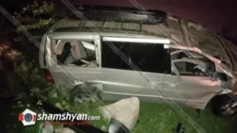 Խոշոր ավտովթար՝ Կոտայքի մարզում. կա վիրավոր