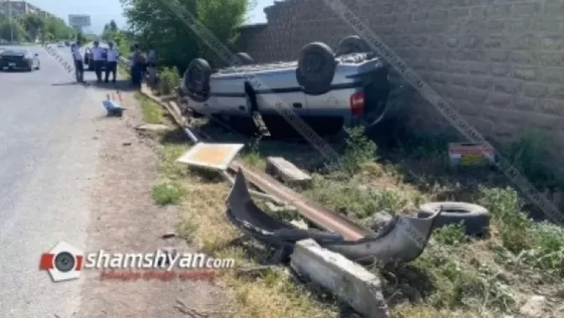 Խոշոր ավտովթար Արարատի մարզում. վիրավորներ կան