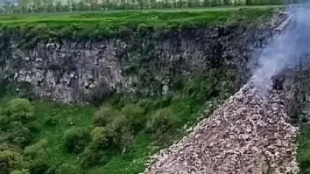 ՏԵՍԱՆՅՈՒԹ․ Ձորագետի կիրճը վերածել են աղբավայրի