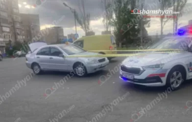 Երևանում կնոջ ինքնազգացողությունը վատացել է և ընկել է «Mercedes»-ի վրա
