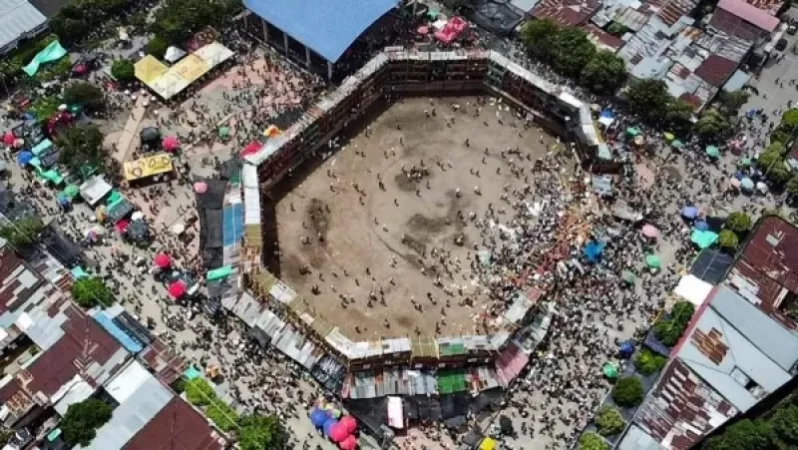 Կոլումբիայում ցլամարտի ժամանակ տրիբունայի փլուզման հետևանքով զոհեր կան. ավելի քան 300 մարդ վիրավորվել է