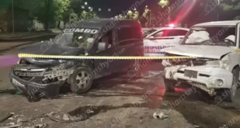 Խոշոր վթար՝ Երևանում. 5 վիրավորների մեջ կան երեխաներ, այդ թվում 2 տարեկան