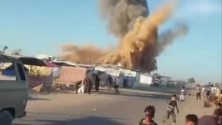 ՏԵՍԱՆՅՈՒԹ․ Իսրայելը նոր հարվածներ է հասցրել Ռաֆահին․ նկարահանվել է այդ պահը