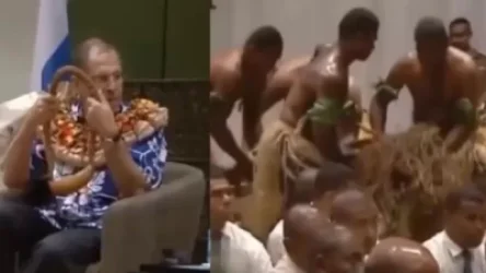 ՏԵՍԱՆՅՈՒԹ. Մի կերպ է զսպում ծիծաղը. Լավրովի աֆրիկյան բանակցություններից մեկը՝ համացանցային մեմ