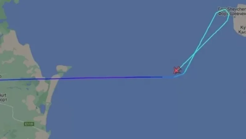 Գրոզնի-Մոսկվա ինքնաթիռը Կասպից ծովի վրա տագնապի ազդանշան է տվել․ ինքնաթիռն անհետացել է Flightradar-ի քարտեզից