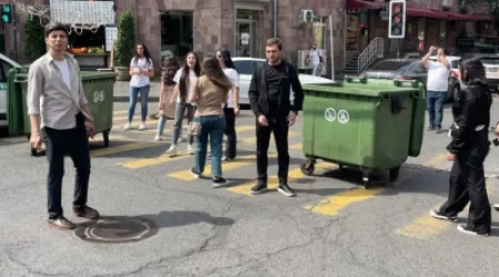 ՏԵՍԱՆՅՈՒԹ. Երևանում փողոցներ են փակել, կա բերման ենթարկված