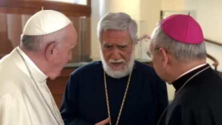 Արամ Ա. Կաթողիկոսը Ֆրանցիսկոս Պապից աջակցություն է խնդրել գերիներին վերադարձնելու հարցում