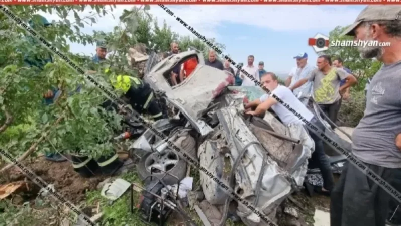 Մենքենայից ոչինչ չի մնացել․ լուսանկարներ՝ մի քանի մարդու կյանք խլած վթարից