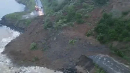 ՏԵՍԱՆՅՈՒԹ. Հզոր սողանքը փակել է ՌԴ-ի Սախալինի մայրուղին