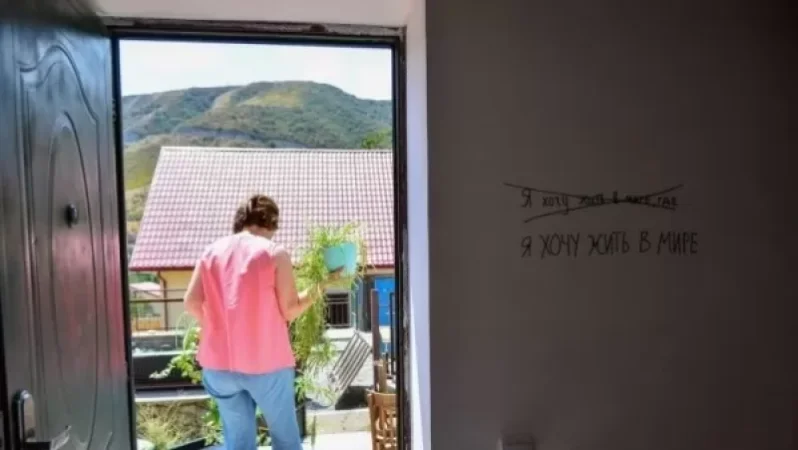 Photos from Aghavno: Residents Bid Farewell and Leave the Village