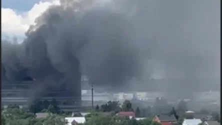 ՏՍԱՆՅՈՒԹ. Ուժգին հրդեհ` Պլատանի գիտահետազոտական ​​ինստիտուտի գլխավոր մասնաշենքում. ներսում մարդիկ կան