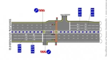 Իսակովի պողոտայում երթևեկության փոփոխություն տեղի կունենա