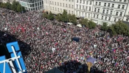 ՏԵՍԱՆՅՈՒԹ. «Սա մեր պատերազմը չէ». Չեխիայում  70 հազար մարդ թանկացումների դեմ բողոքի էր դուրս եկել