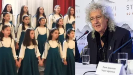 ՏԵՍԱՆՅՈՒԹ. Համացանցը ցնցած Տավուշի թեմի երգչախումբը ելույթ կունենա Queen խմբի կիթառահարի հետ