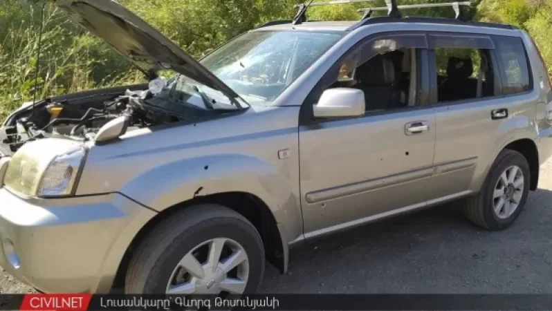 Ջերմուկի ուղղությամբ թշնամին հրետանային հարվածներ է հասցնում քաղաքացիական ենթակառուցվածքներին,  թիրախավորել է քաղաքացիական մեքենա