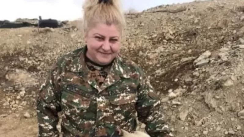 Contract Soldier Nurse Irina Gasparyan Killed in Azerbaijani Attack
