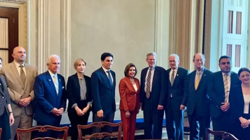 Եղիշե Կիրակոսյանի, Նենսի Փելոսիի հետ քննարկել ենք Ադրբեջանի կողմից մարդու իրավունքների սարսափելի խախտումները. Փալոն