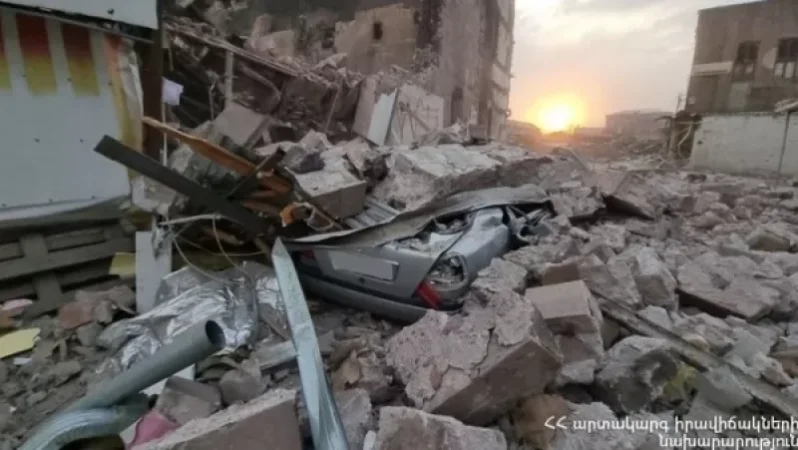 ԱԻՆ-ը մանրամասներ է հայտնել «Սուրմալու»-ի երեկվա փլուզումից