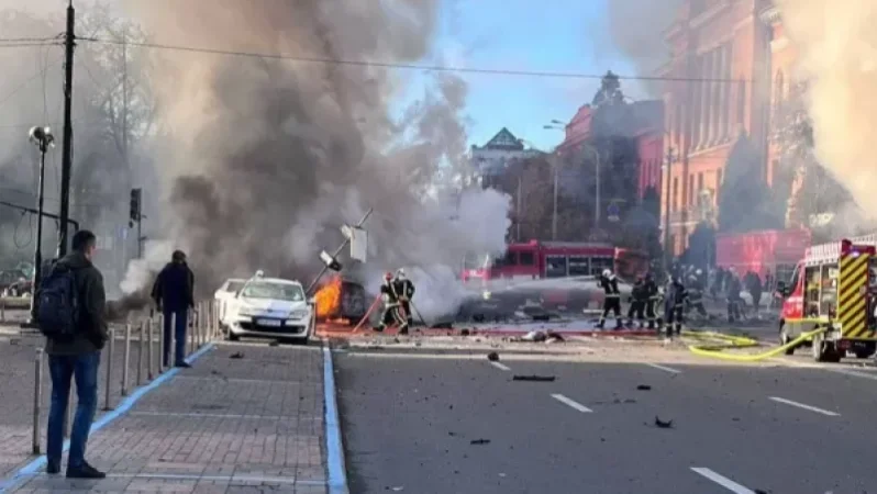 Քանի զոհ ու վիրավոր կա Կիևում տեղի ունեցած հրթիռային հարձակումից հետո