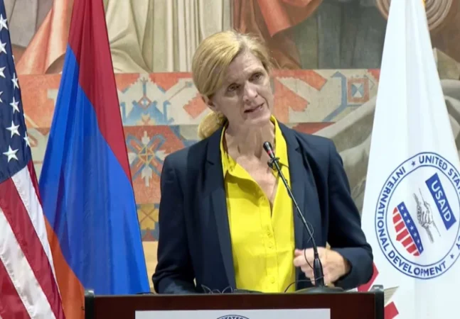 ԱՄՆ-ն կանի ամեն ինչ, որ Հայաստանը պատմական այս պահը օգտագործի. Սամանթա Փաուեր