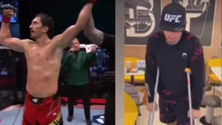 ՏԵՍԱՆՅՈՒԹ. Ստացած վնասվածքը հայ մարզիկին չի խանգարել հաղթել