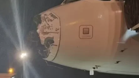 ՏԵՍԱՆՅՈՒԹ․ Պարագվայում ինքնաթիռի քիթը պոկվել է կարկտահարության ժամանակ․ ուղևորները ներսից կադրեր են հրապարակել