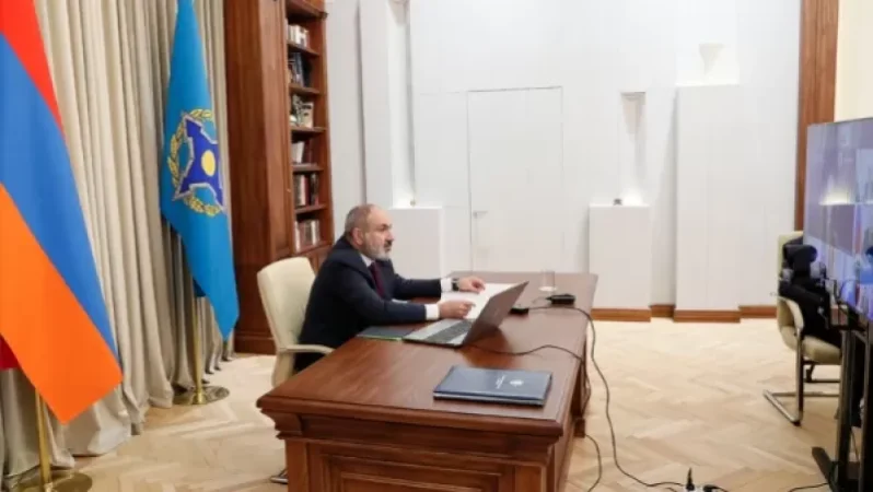 Փաշինյանի նախագահությամբ տեղի է ունեցել ՀԱՊԿ Հավաքական անվտանգության խորհրդի արտահերթ նիստ