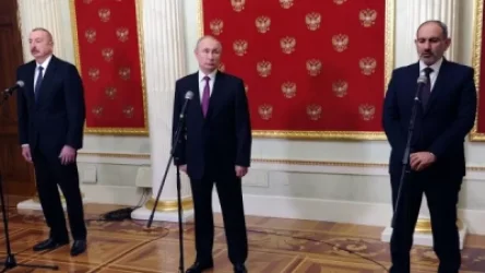 Համաձայնեցվել է Ղարաբաղի վերաբերյալ համատեղ հայտարարությունը. Պուտին