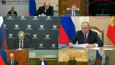 ՏԵՍԱՆՅՈՒԹ. Երկու ռուս նախարարներ առանց լույսի են մնացել Պուտինի հետ խորհրդակցության ժամանակ