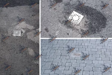 ՏԵՍԱՆՅՈՒԹ. Լոգասենյակի ջրահեռացման կափարիչը` Երևանի փողոցներում, էլիտար շենքերի դիմաց. Սոնա Աղեկյան