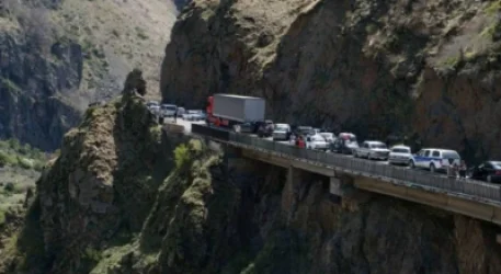 Ստեփանծմինդա-Լարս ճանապարհը փակ է բոլոր տեսակի տրանսպորտային միջոցների համար․ ՆԳՆ