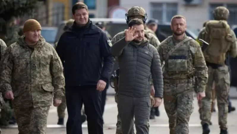 Զելենսկին գնացել է Խերսոն