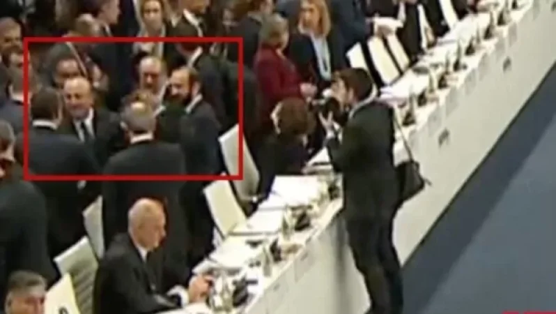 Հայաստանի, Ադրբեջանի և Թուրքիայի արտգործնախարարները կարճ զրույց են ունեցել