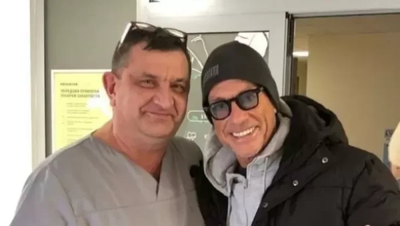 Դերասան Ժան Կլոդ Վան Դամը գաղտնի այցելել է Ուկրաինա