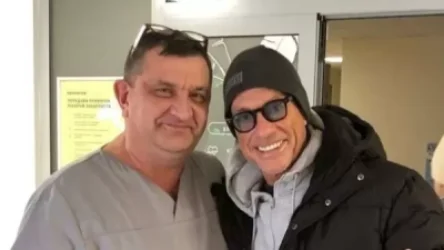 Դերասան Ժան Կլոդ Վան Դամը գաղտնի այցելել է Ուկրաինա