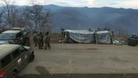 ՏԵՍԱՆՅՈՒԹ. Ռուս խաղաղապահները Լաչինի միջանցում նաև վրաններ են տեղադրում