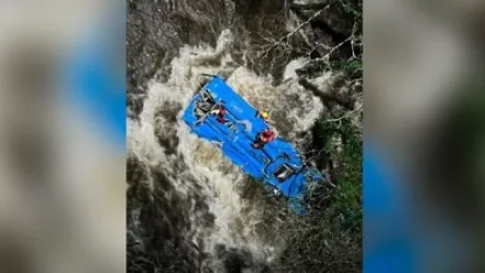 Իսպանիայում ավտոբուսն ընկել է գետը. կան զոհեր և անհետ կորածներ