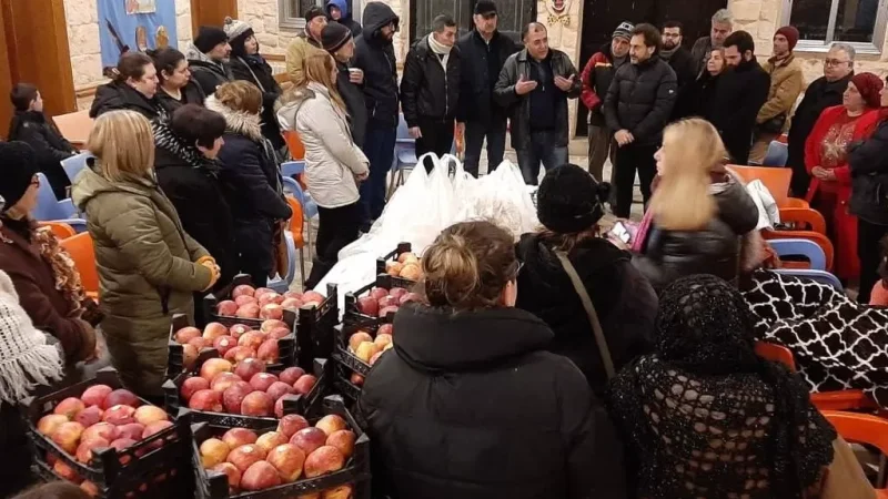 Photos: Armenian Consul Visits Refugees at Community Centers in Aleppo