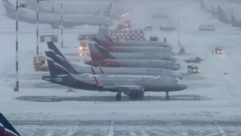 Մոսկվայում չվերթերի զանգվածային չեղարկում է տեղի ունեցել