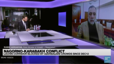 Ադրբեջանի կողմից կազմակերպված շոու է. Ռուբեն Վարդանյանի հարցազրույցը` ֆրանսիական France 24-ին